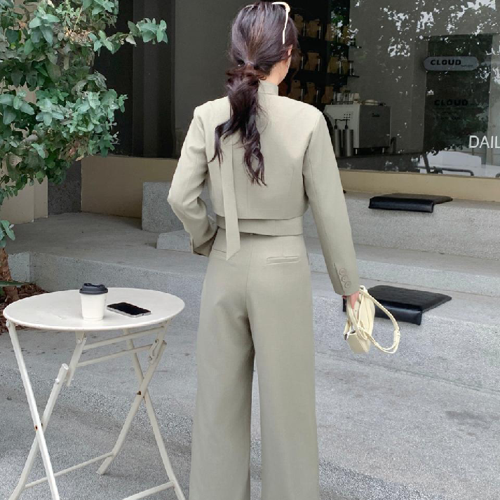 Label Luxe Mulher Olive Grace Blazer Set