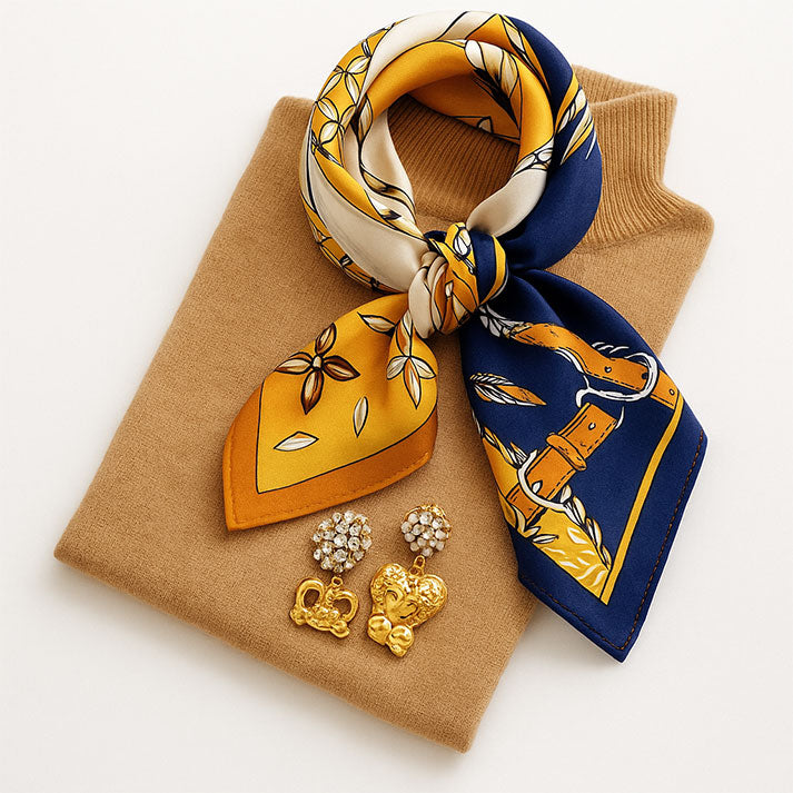 Silky Smooth Satin Wrap in Royal Colors for Instant Elegance