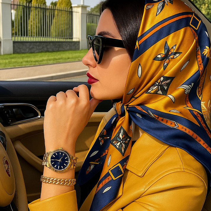 Silky Smooth Satin Wrap in Royal Colors for Instant Elegance