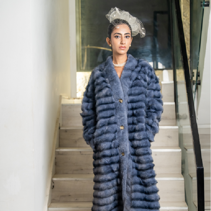 The 'Mink Sculpt' Cropped Jacket: Dark Chocolate Luxe Mulher Faux Fur