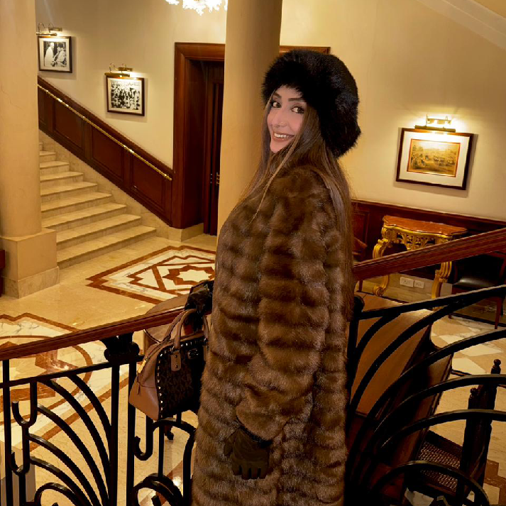 The Sovereign Sable Faux-Fur Textured Overcoat