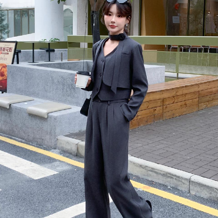 Midnight Muse Tailored Blazer Set