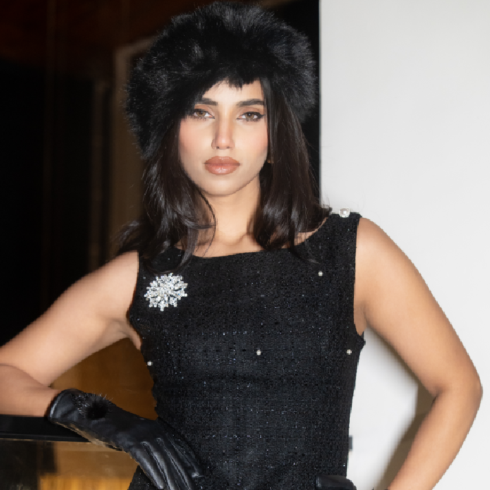 The 'Black Tie Socialite' Mini Dress: Sculpted Square-Neck A-Line